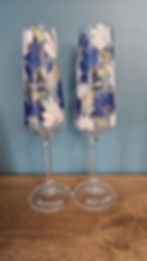 Miniature : Premium Flutes champagne personnalisé - Mariage, Baptême, Anniversaire,...