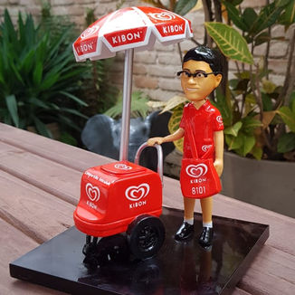 Impressão 3D com pintura profissional – projeto sorvete
