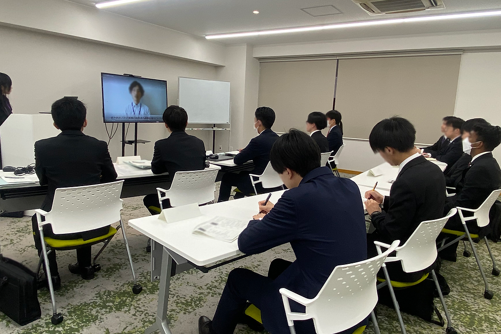 CMC GROUP 新人研修の様子