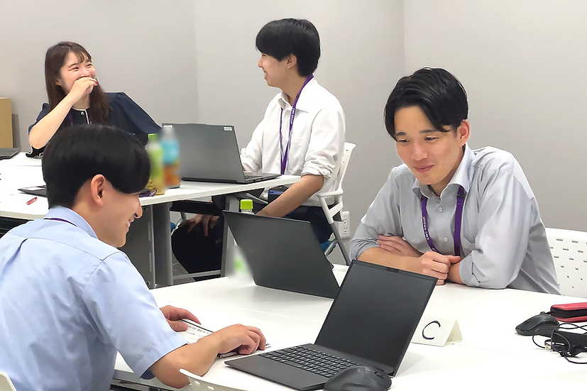 CMC GROUP Way 社内ワイガヤの様子