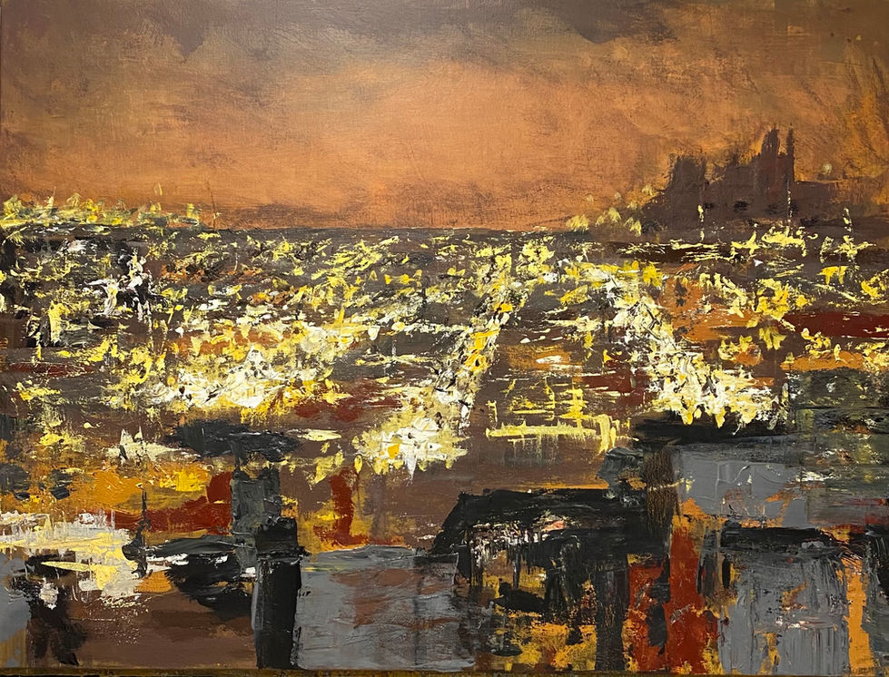 Brown LA Haze
Acrylic on Canvas