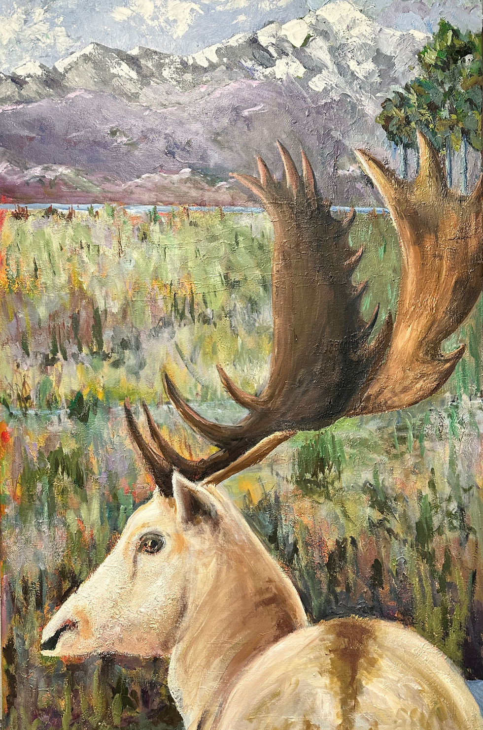 THIS IS MY VALLEY
48”Hx30”Wx0.5”D
Acrylic on Canvas