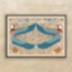 Figure 10 – My reproduction and colourisation of a scene from the rear panel of the second golden shrine of Tutankhamun, dating to 1324 BC.