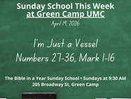 Sunday School Preview: April 19 – I’m Just a Vessel
