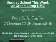 Sunday School Preview: August 16 β Weβre Better Together