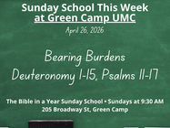 Sunday School Preview: April 26 – Bearing Burdens