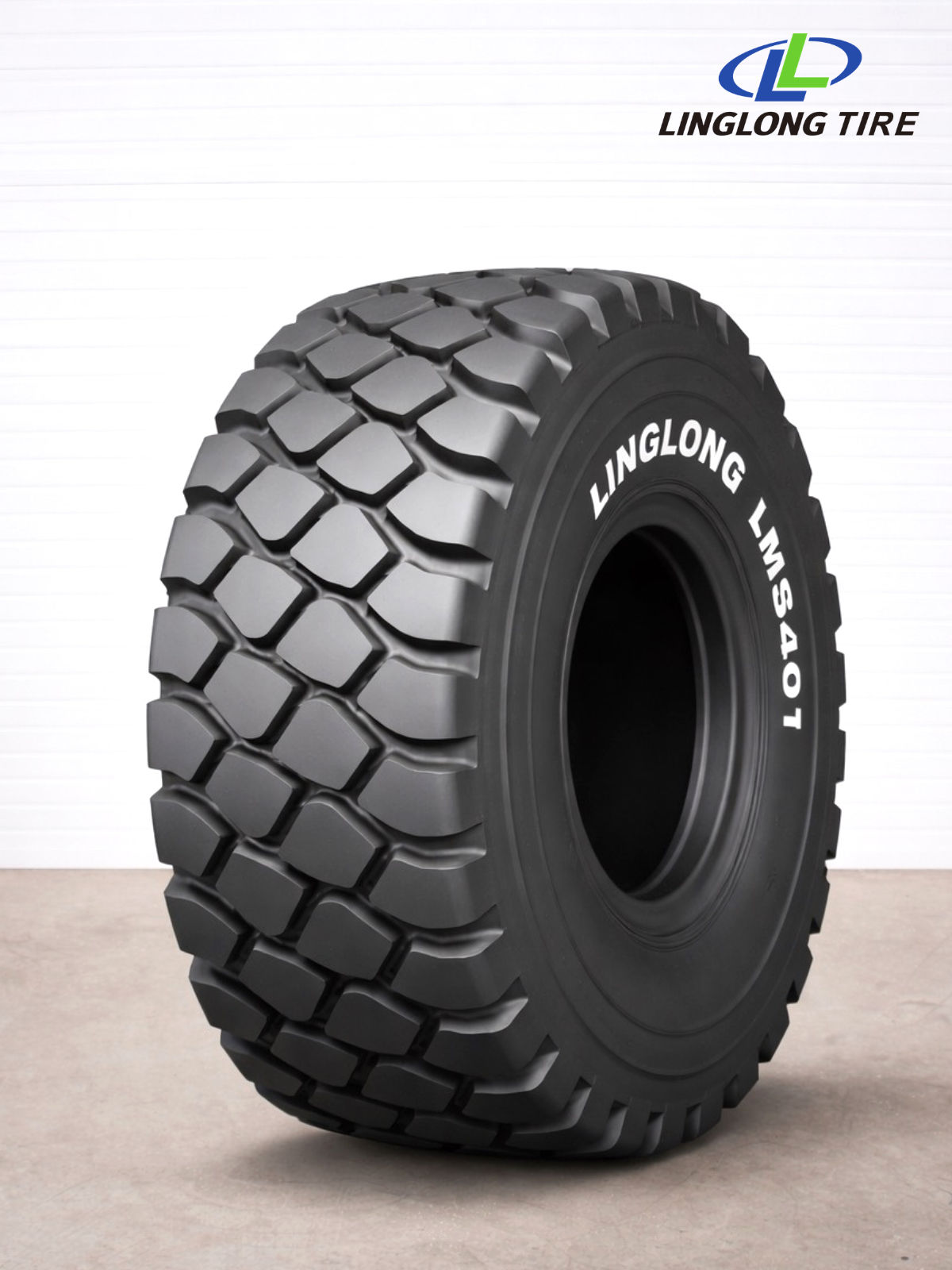 Entreprenaddäck LMS401 29.5R25 för hjullastare och entreprenadmaskiner