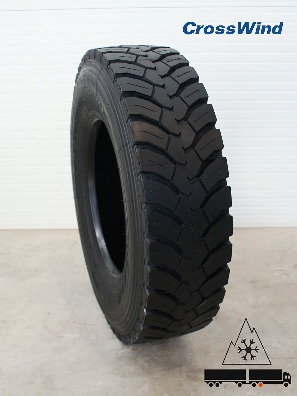 315/80R22.5 D40K lastbilsdäck – drivdäck med grovt blockmönster