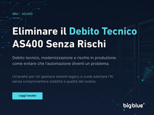 Eliminare il Debito Tecnico AS400 Senza Rischi