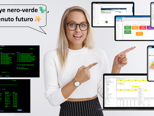 video - bye bye nero-verde🦖, benvenuto futuro✨ trasforma il gestionale AS400 nel fuoriclasse del web-mobile