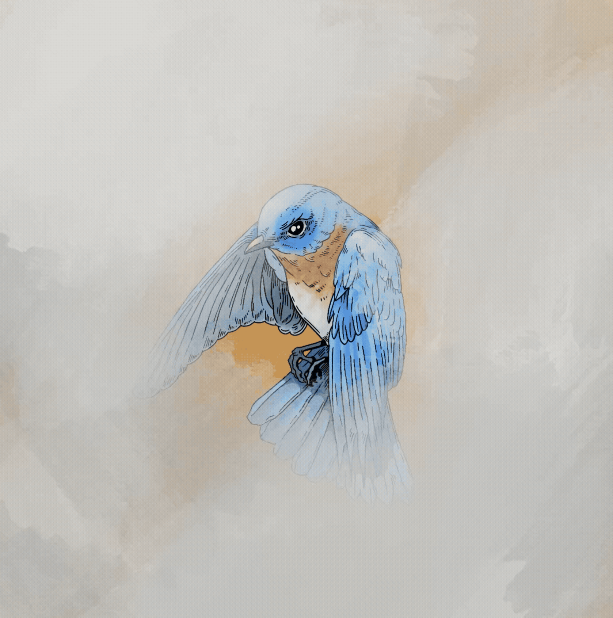 blue bird smoke animation_1.gif