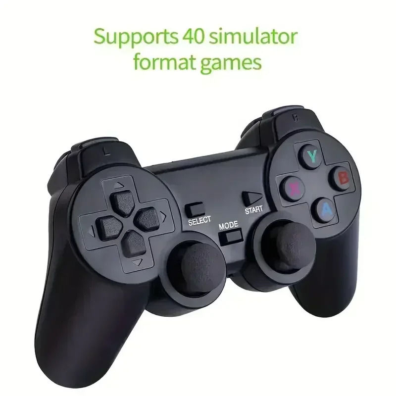 Thumbnail: New stylish adult and child M8 home TV game console, 520 games, USB wireless dua