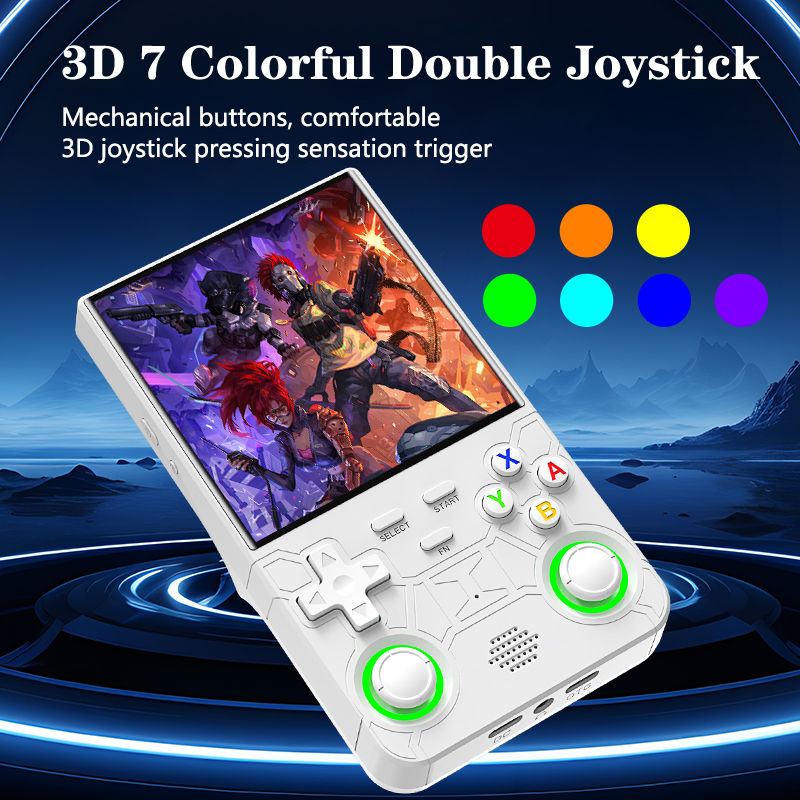 Thumbnail: New R36 ultra retro handheld game console 4.0-inch open-source Linux system 128G