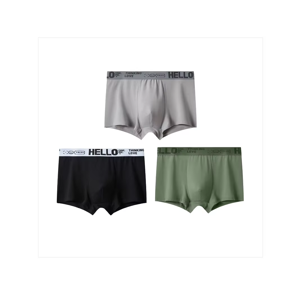 Thumbnail: 1/5pcs Men's Underwear, Breathable Comfy Quick Drying Stretchy Boxer Trunks, Sex