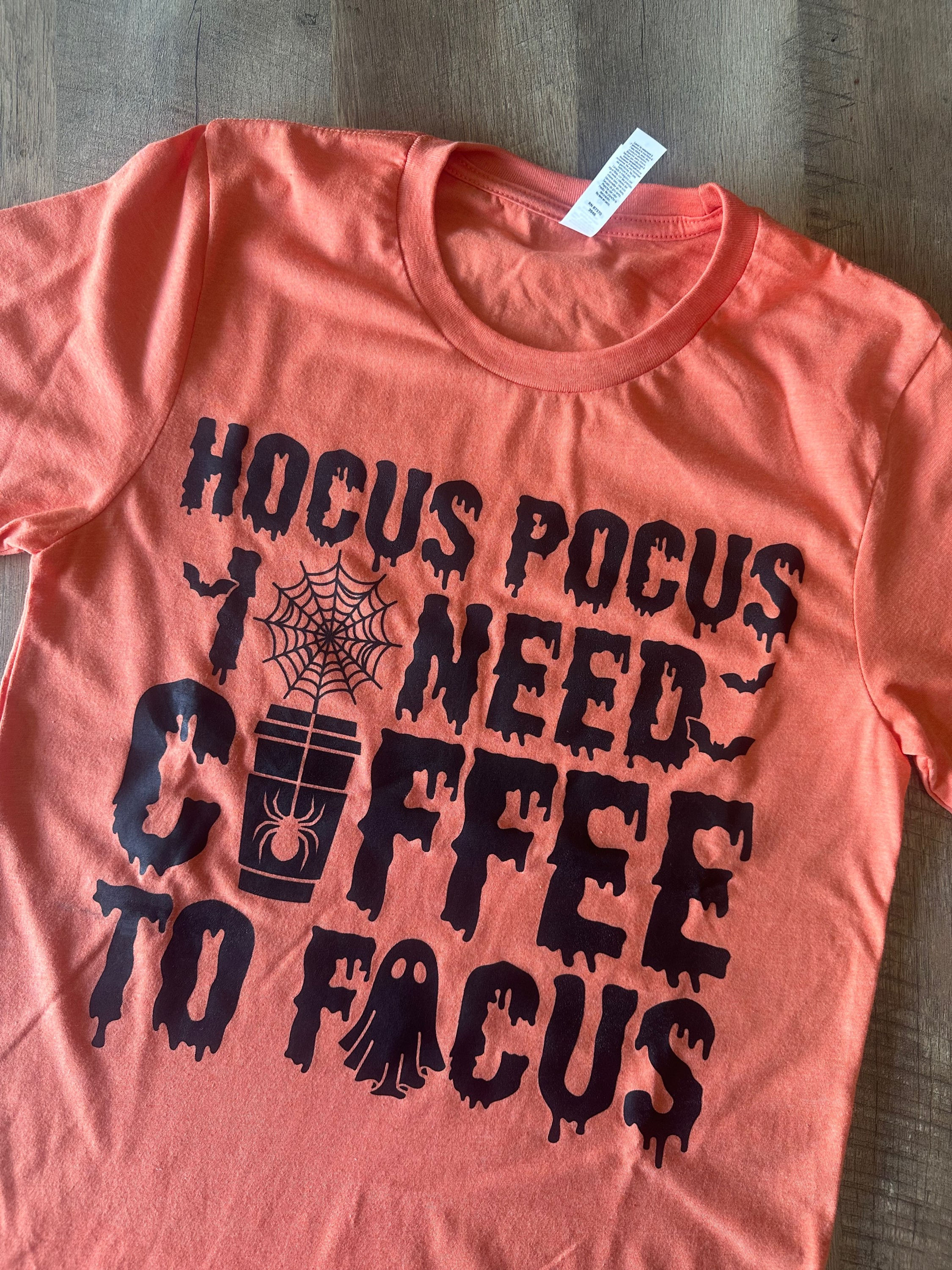 Coffee Halloween tee
