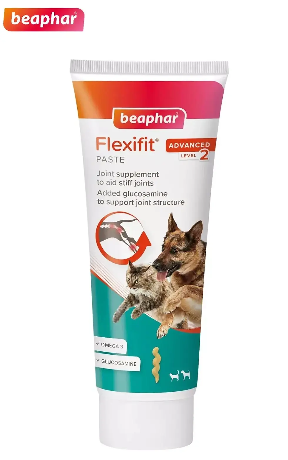 Thumbnail: Beaphar FlexiFit Advanced Level 2 Pet Joint Paste 250g
