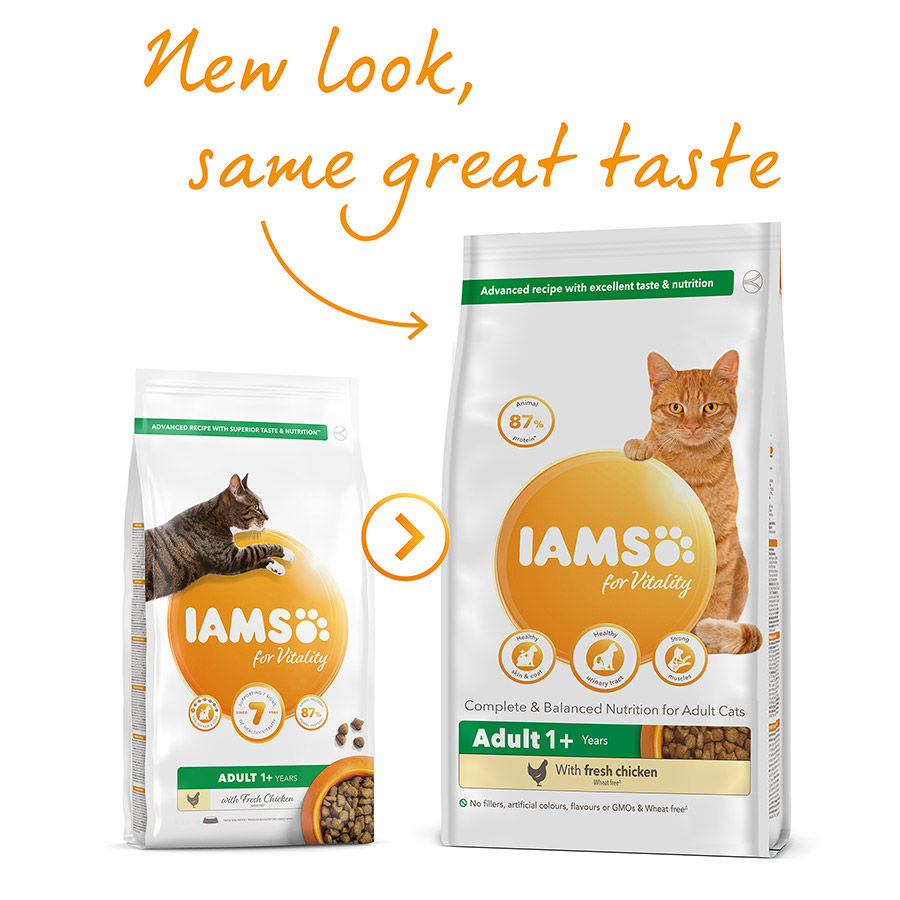 Thumbnail: Iams Adult Dry Cat Food Chicken 2kg