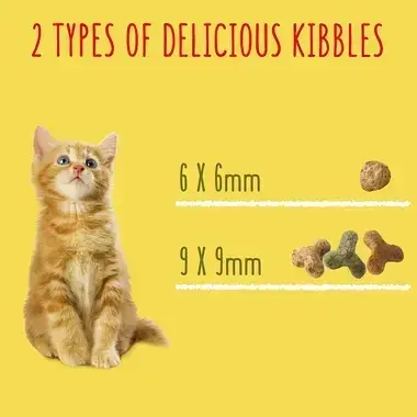 Thumbnail: Go-Cat Kitten Chicken and Turkey Dry Cat Food 750g