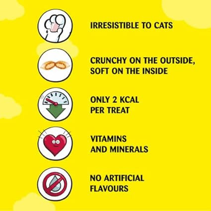 Thumbnail: Dreamies Cat Treat Biscuits with Salmon Bulk Pack 350g