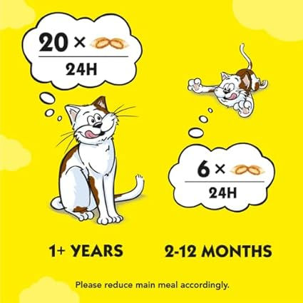 Thumbnail: Dreamies Cat Treat Biscuits with Salmon Bulk Pack 350g