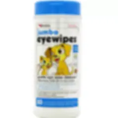 Petkin Jumbo Eye Wipes (80 count)