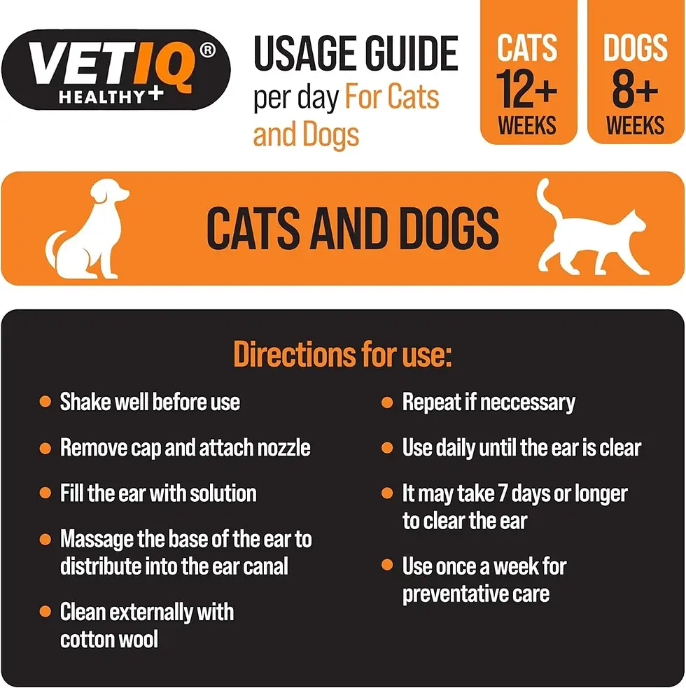 Thumbnail: VetIQ Ear Cleaner Solution 100ml