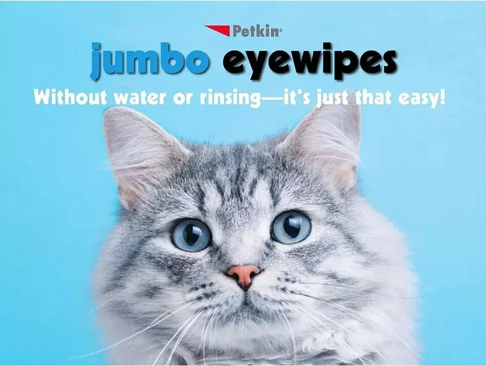 Thumbnail: Petkin Jumbo Eye Wipes (80 count)