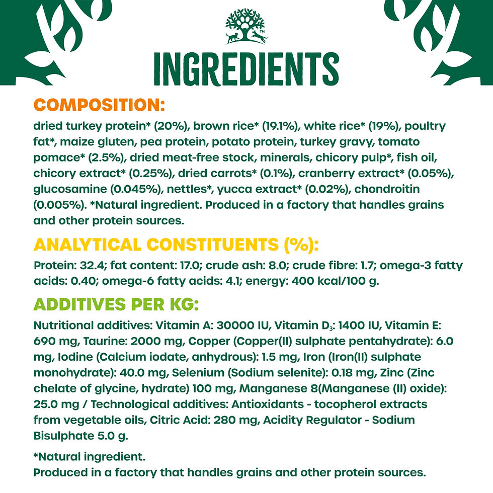 Thumbnail: James Wellbeloved Senior Dry Cat Food Turkey 1.5kg/4kg