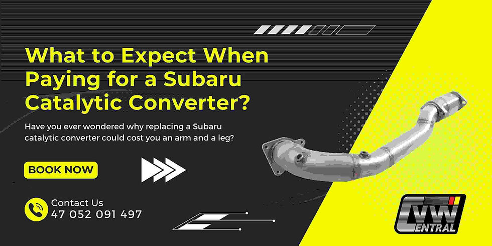 What to Expect When Paying for a Subaru Catalytic Converter? 