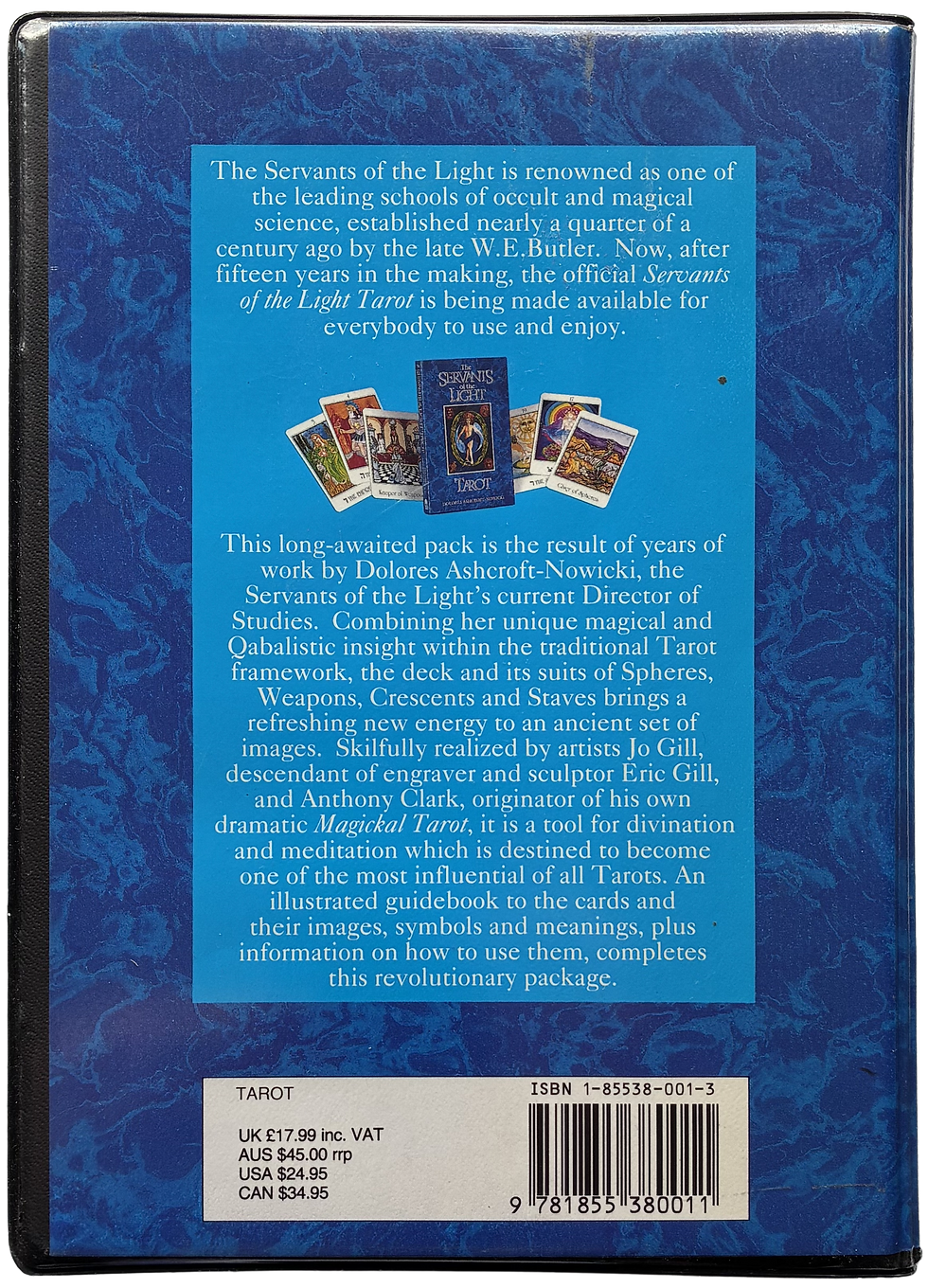 Thumbnail: Dolores Ashcroft-Nowicki: THE SERVANTS OF THE LIGHT Tarot Set