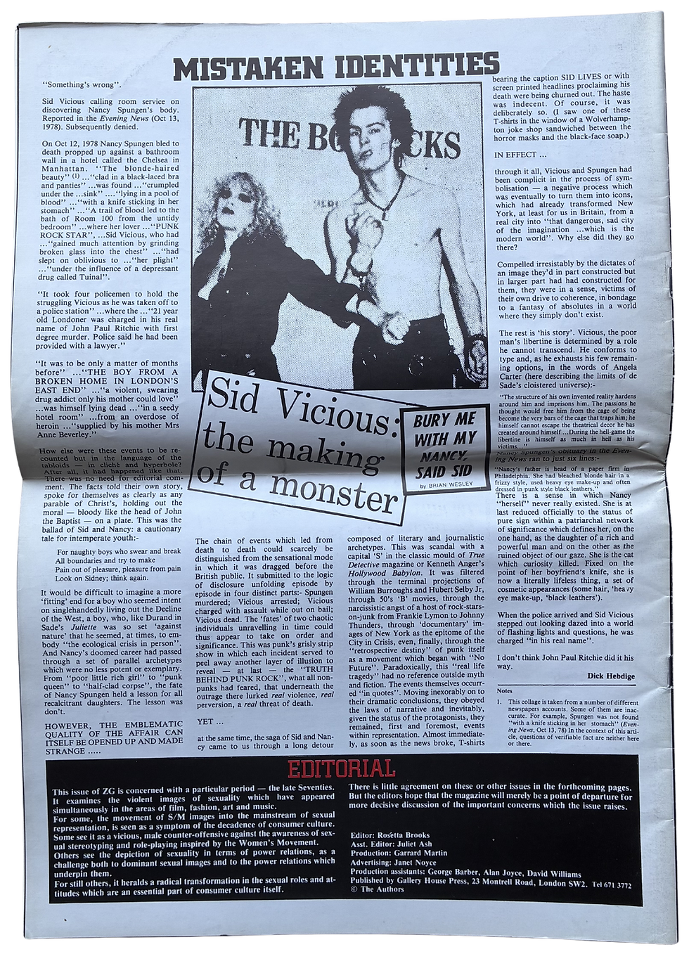 Thumbnail: Rosetta Brooks (ed): ZG 80 No. 2