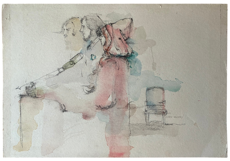 Errol Zachery: SQUEAKY FROMME Court Sketch