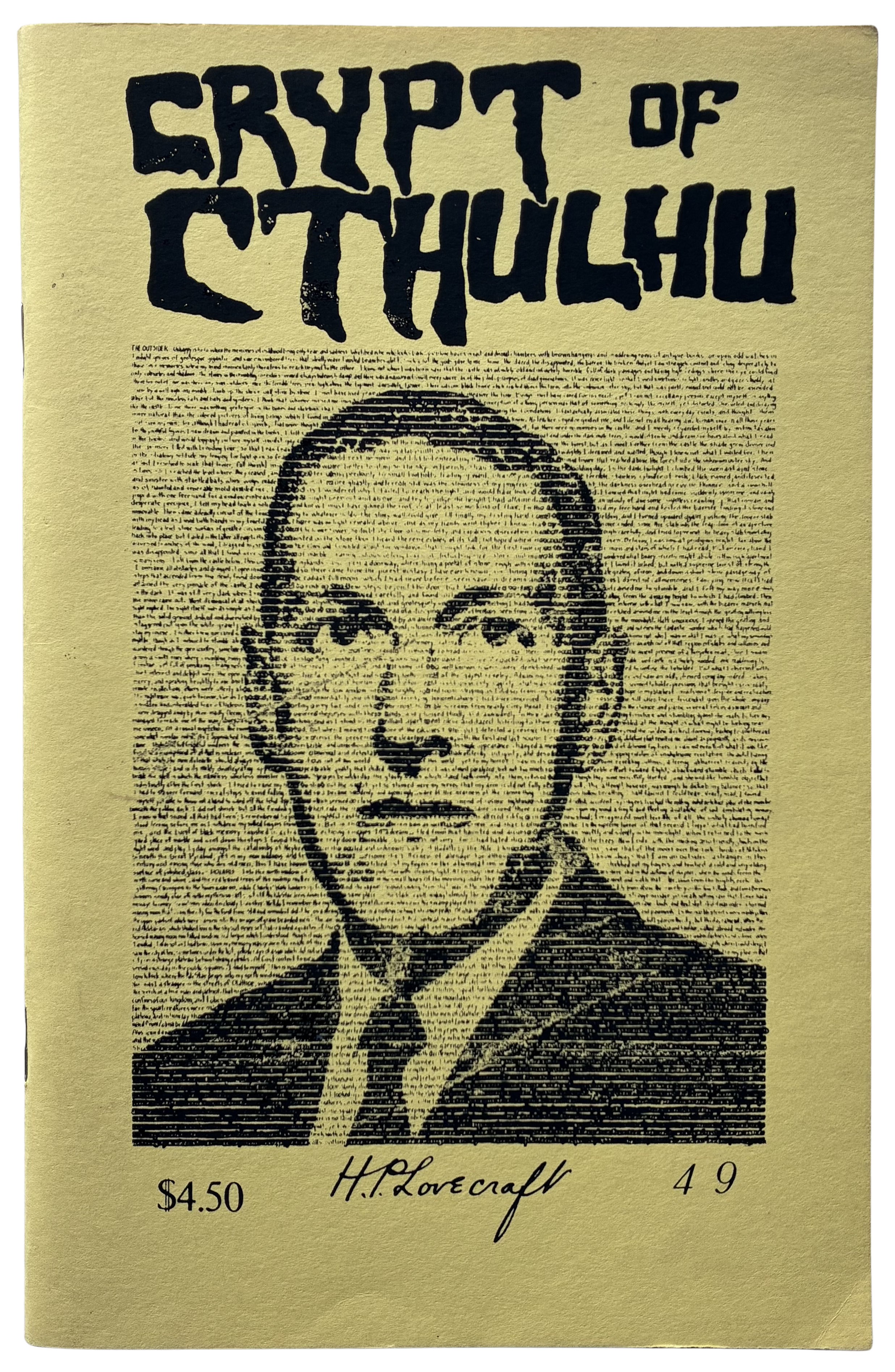 Robert M. Price (ed): CRYPT OF CTHULHU 49