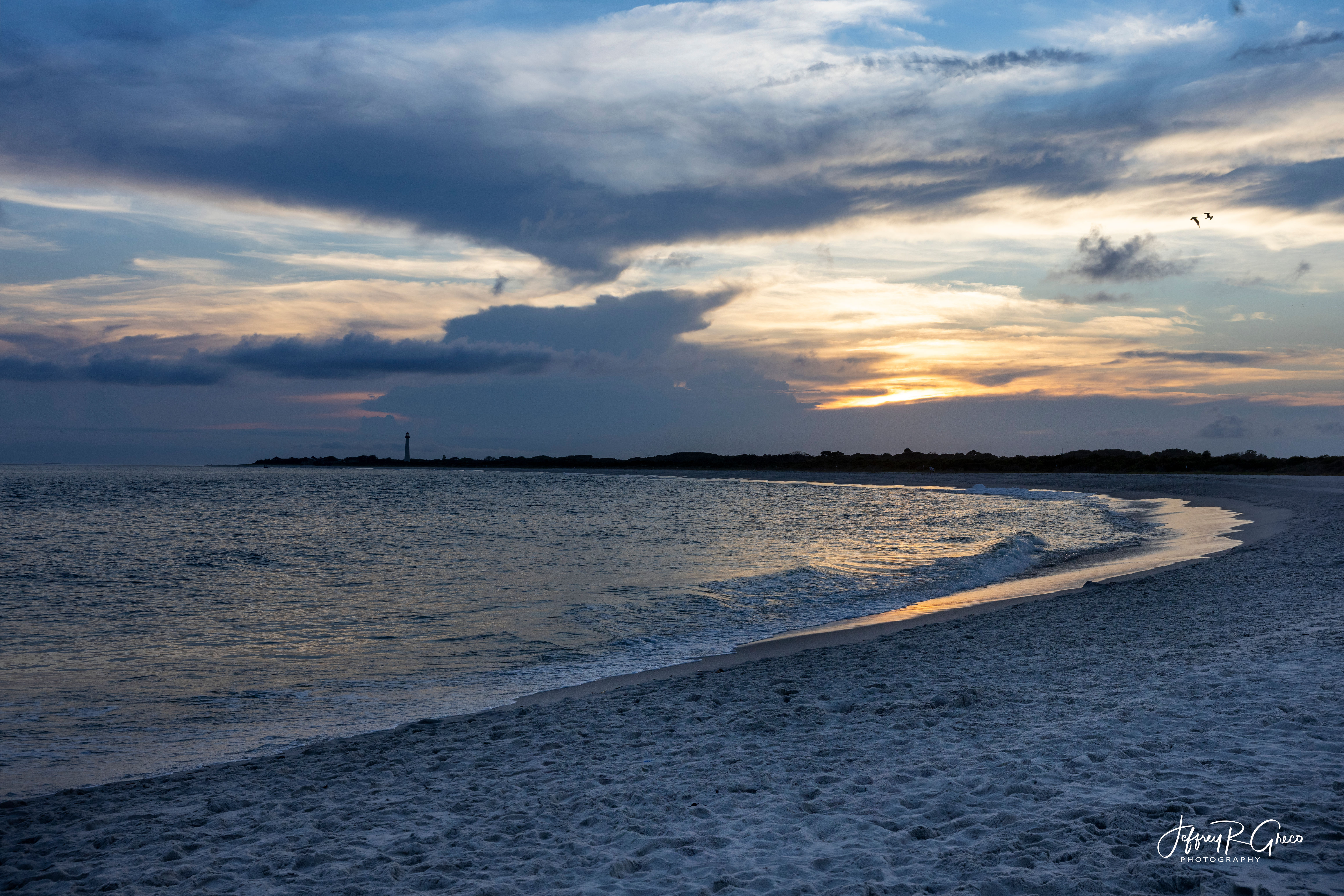 Cape May Cove Beach Sunset