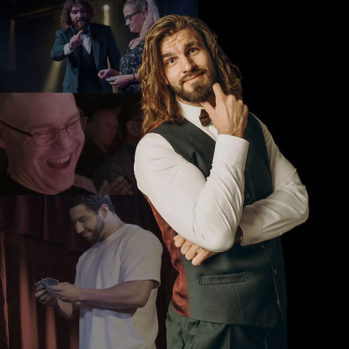 Taikuri esiintymässä TYKY-päivässä Helsingissä