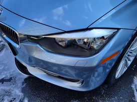 BMW Headlight After Polish