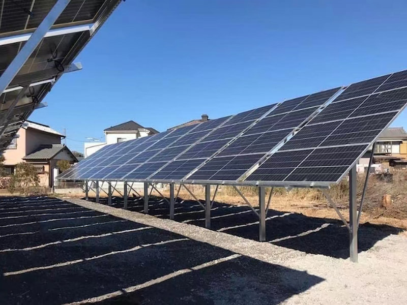 Ground mount solar system
