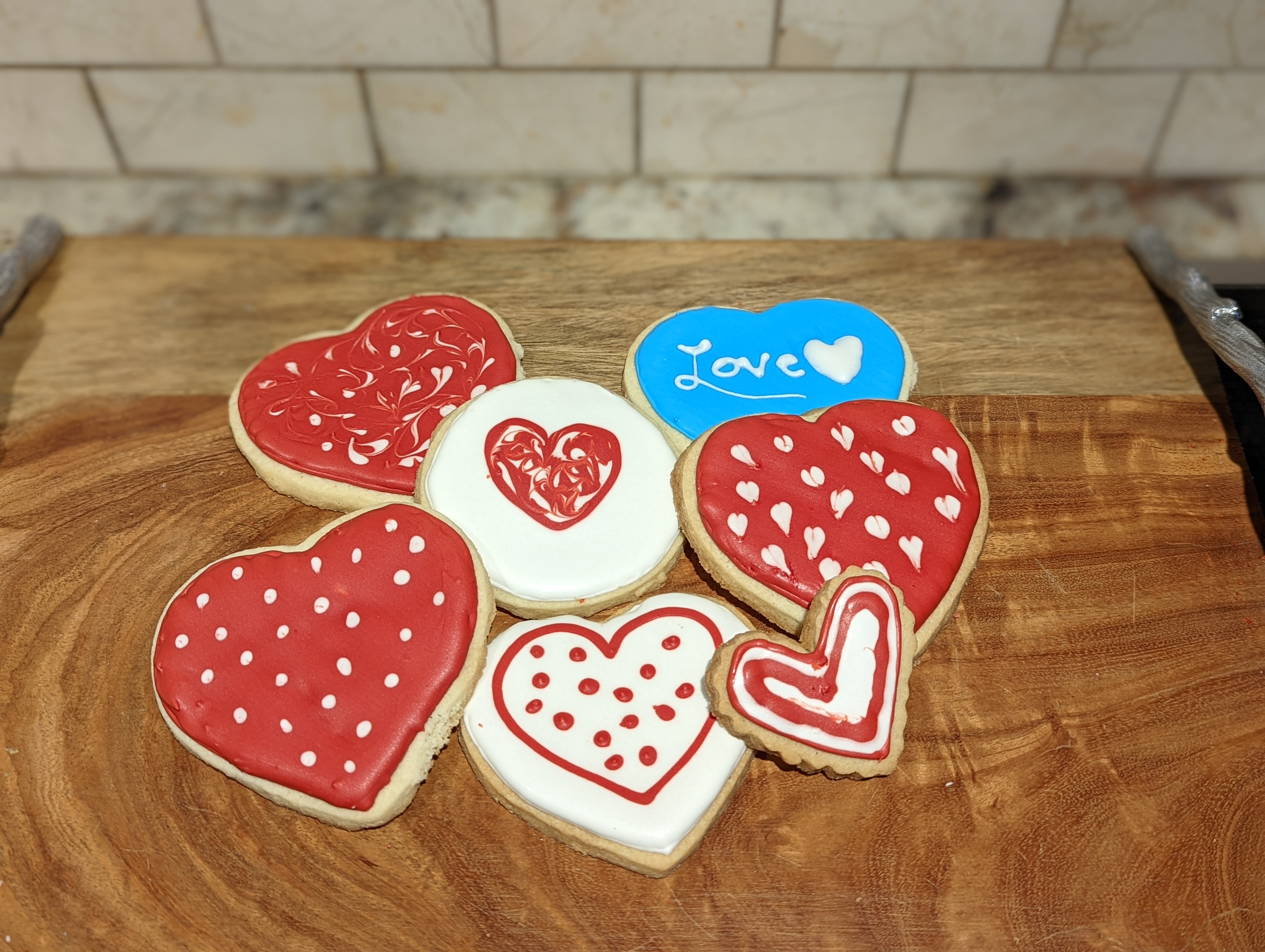 Arranged Food and Objects