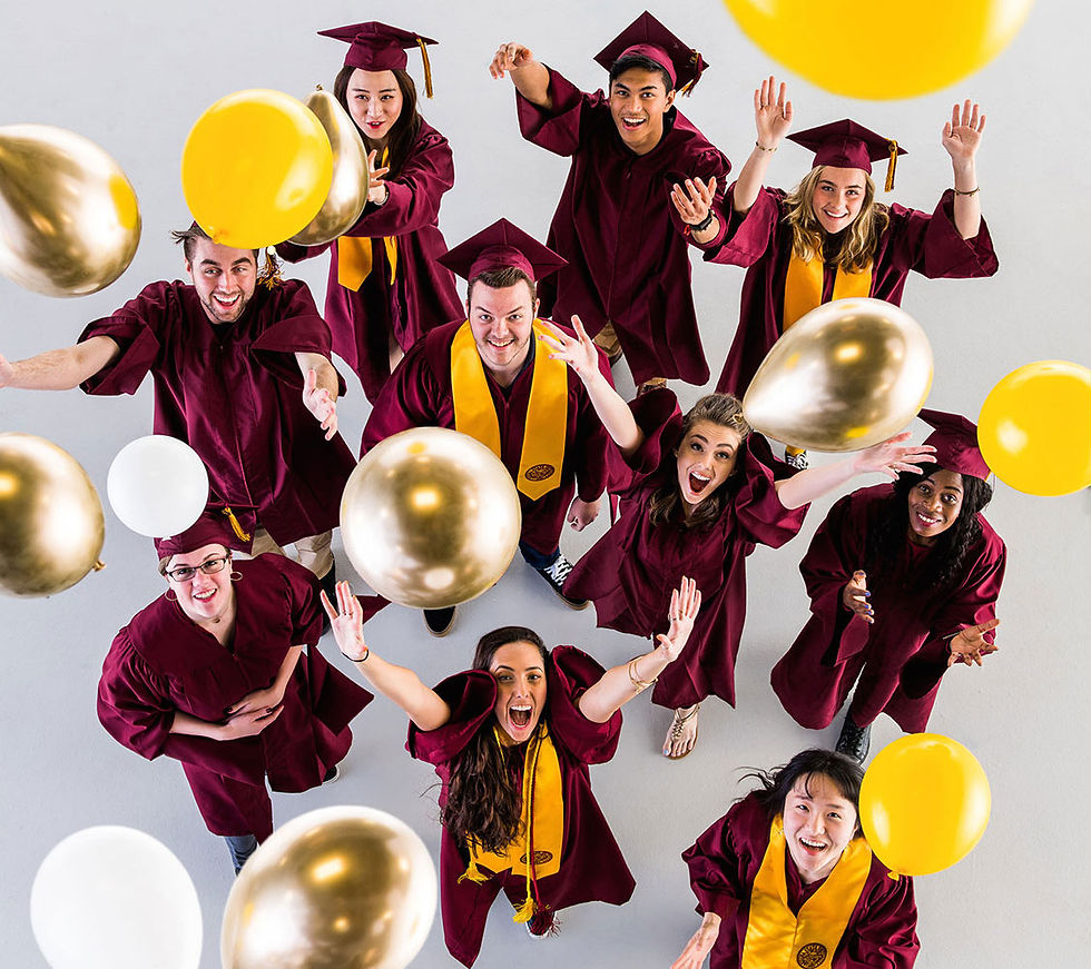 ASU Thrive Magazine Graduation