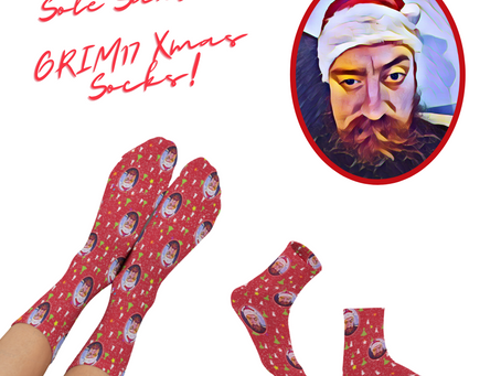 Sole Santa - GRIM17 Christmas Socks!