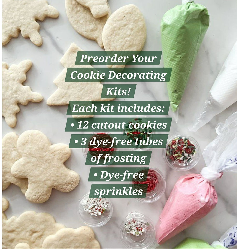 Cookie decorating kit-*preorder store pickup only*