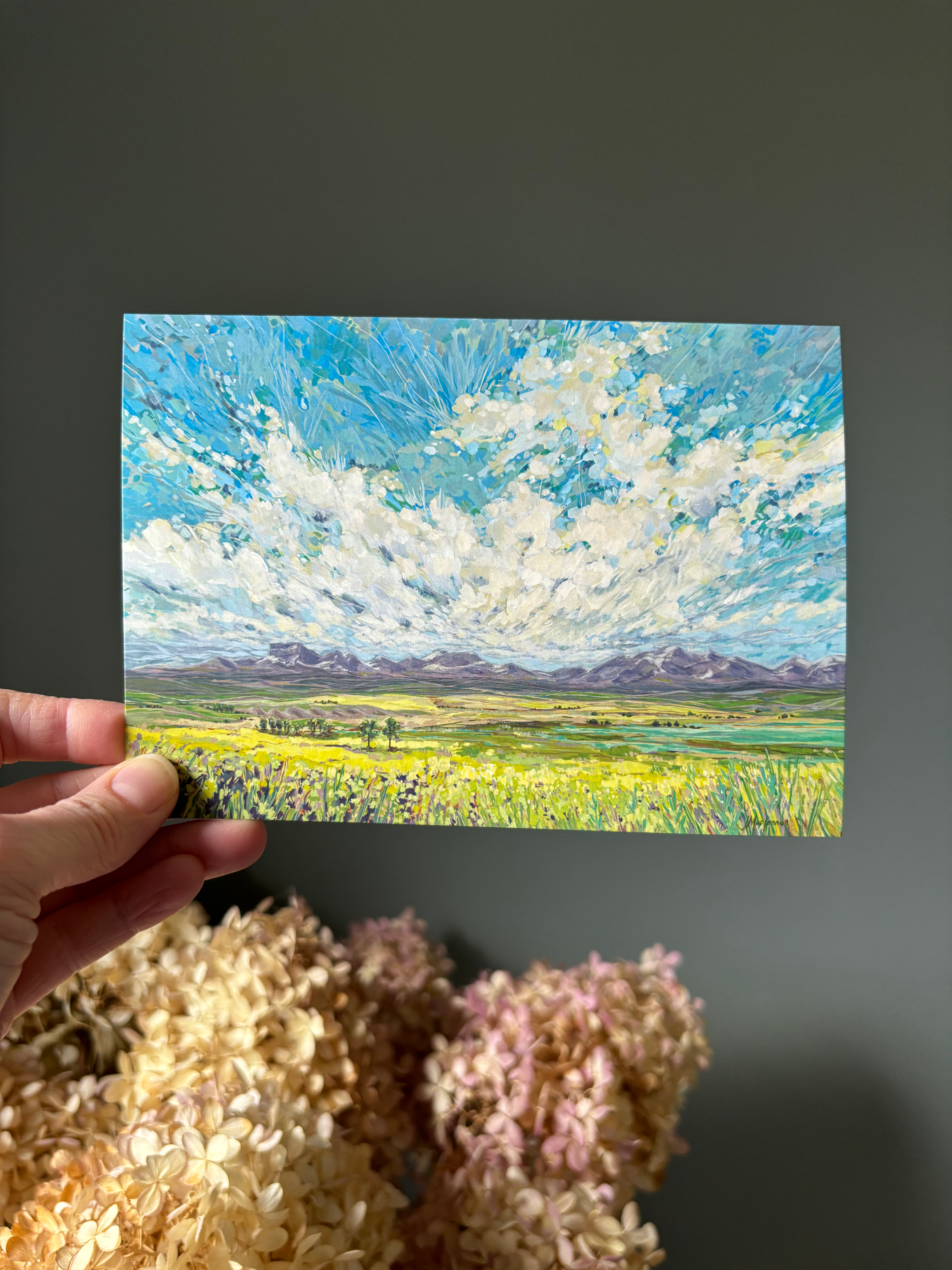 Courageous Spirit Fine Art card front