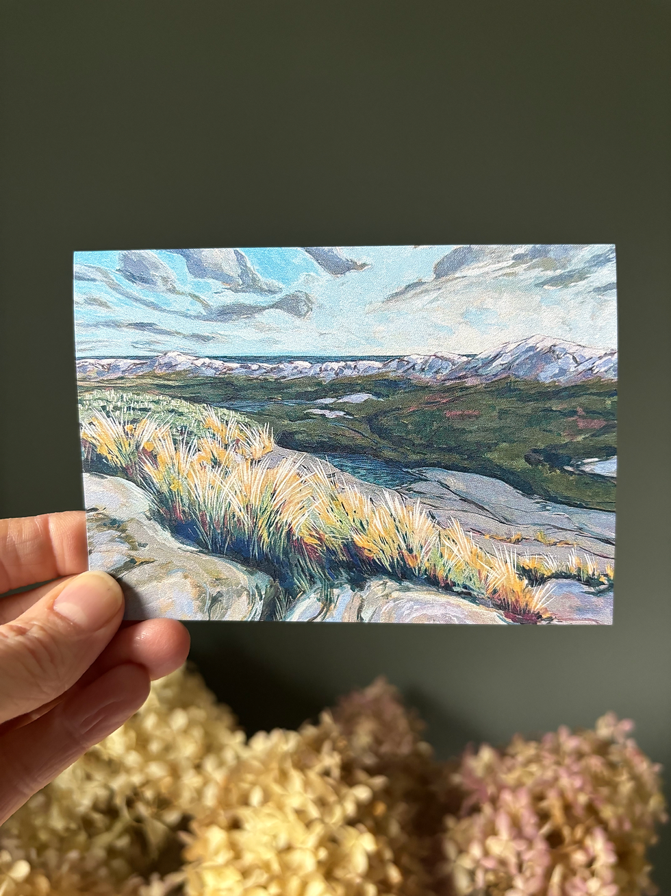 Abundant Spaces Fine art card front