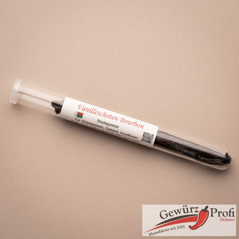 Gousses de vanille bio Bourbon (3Stk.)16-18cm 1A
