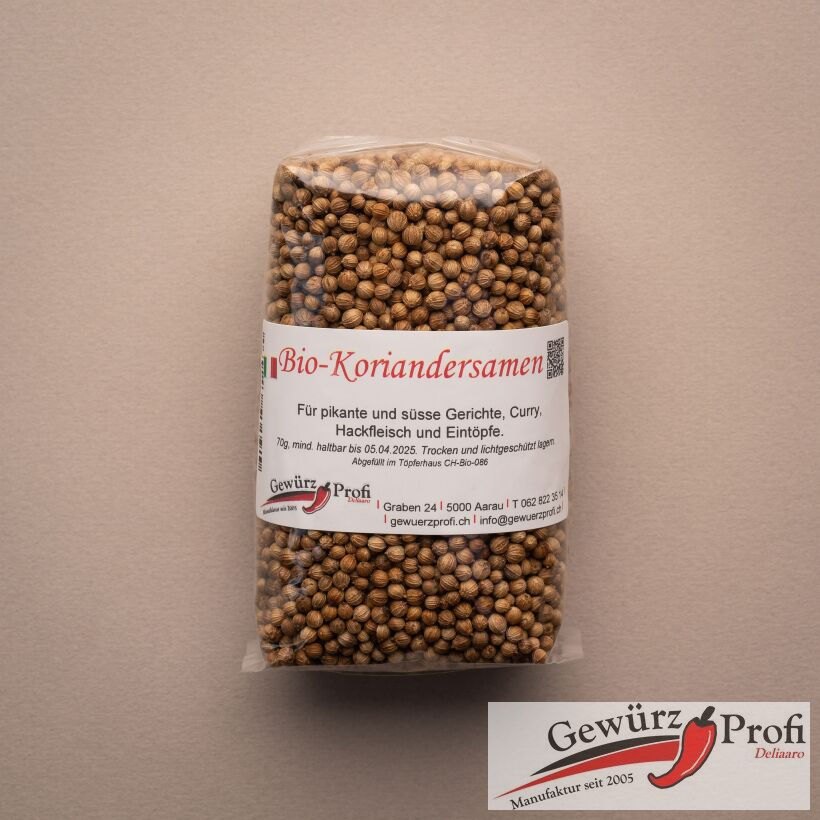 Miniature : Graines de coriandre bio 70 g