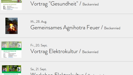 Interessante Vorträge und Workshops