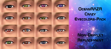 Crazy Eyecolors-Pack