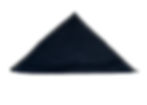 Navy linen pocket square with contrast zigzag border stitch