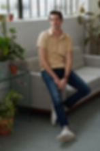 Thumbnail: Khakie terrycloth cotton polo