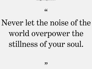 Turning Off the Noise and Finding the Good — An Unexpected Human Reflection